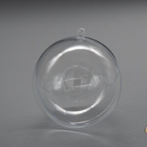 Bol 8 cm transparant